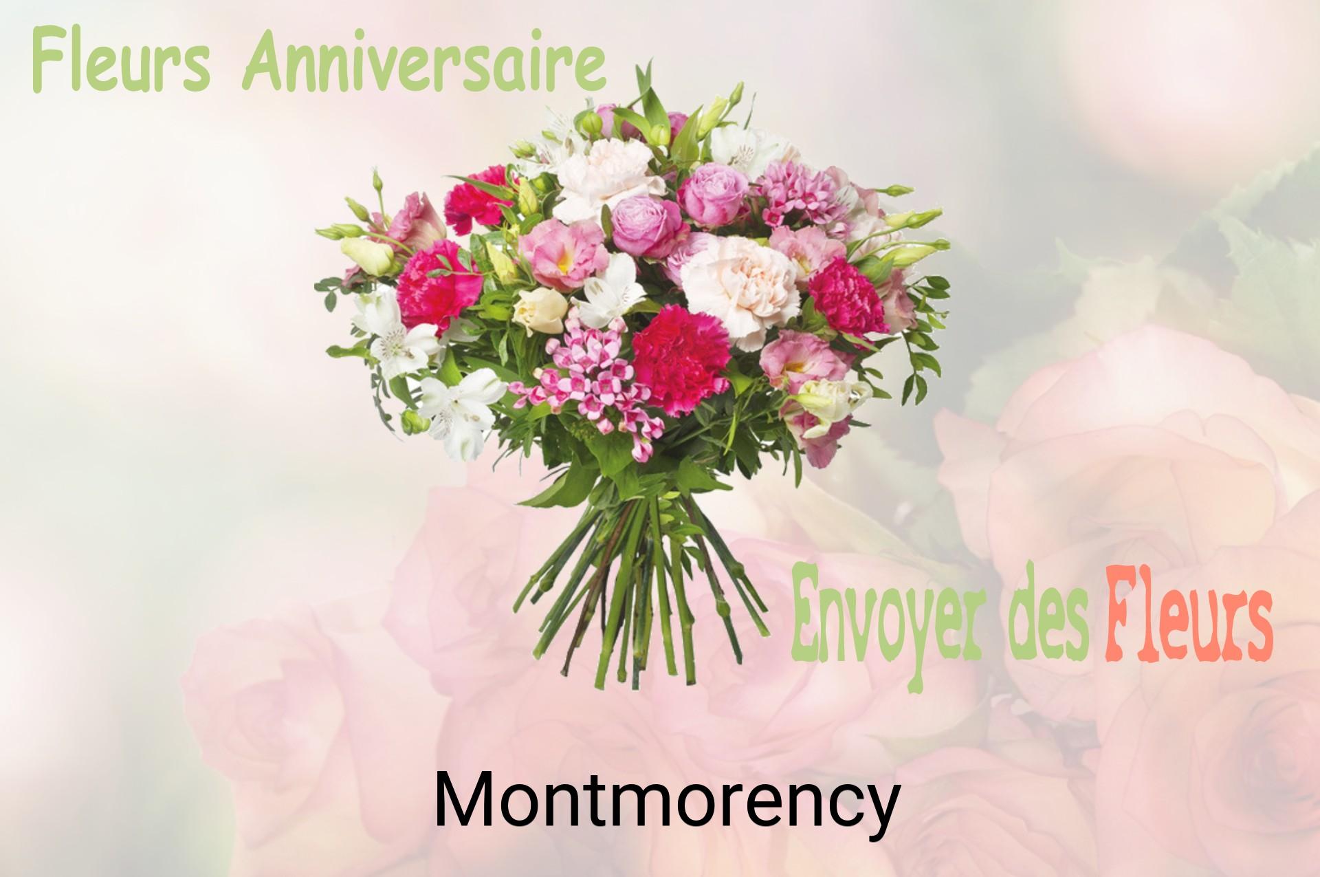 Bouquet de fleurs d’anniversaire livré à Montmorency